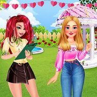 Игра Принцессы Диснея садовый конкурс