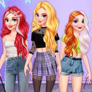 Игра Принцессы Диснея в стиле E-Girl