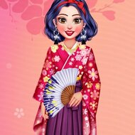 Игра Принцессы в кимоно