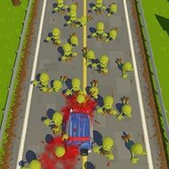 Игра Против зомби на машинах