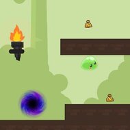 Игра Прыжки слизи