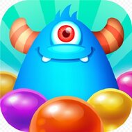 Игра Пузырьковый шутер с монстрами