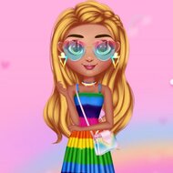 Игра Радужная мода для подруг