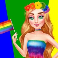 Игра Радужная мода месяца гордости