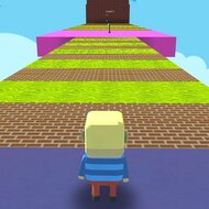 Игра Радужный паркур в Когаме