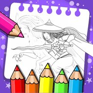 Игра Райя и последний дракон: раскраски