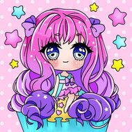 Игра Раскраски чиби аниме