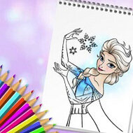 Игра Раскраски для Девочек Принцессы