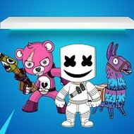 Игра Раскраски Фортнайт