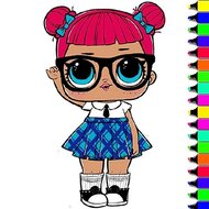 Игра Раскраски куклы Лол