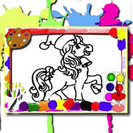 Игра Раскраски лошади