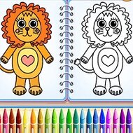 Игра Раскраски милые животные