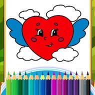 Игра Раскраски про любовь
