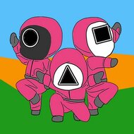 Игра Раскраски в кальмара