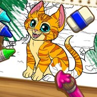 Игра Раскраски животных с редактором