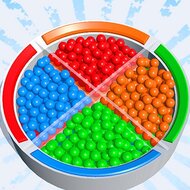 Игра Рассортируй бусинки