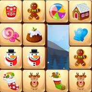 Игра Рождественский маджонг 3