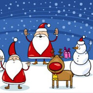 Игра Рождество: найди отличия