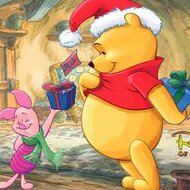Игра Рождество Винни-Пуха: пазлы