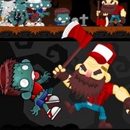 Игра Рубить зомби