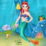 Игра Русалочка Ариэль спасает океан