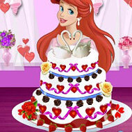 Игра Русалка готовит торт