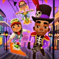 Игра Сабвей Серф Новый Орлеан