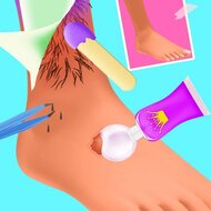 Игра Салон красоты: педикюр