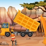 Игра Самосвалы: скрытые объекты