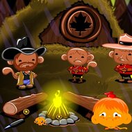 Игра Счастливая обезьянка 744