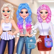 Игра Школьные образы для принцесс