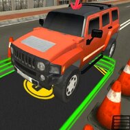 Игра Симулятор парковки джипа