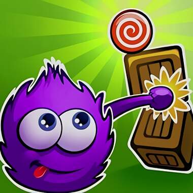 Игра Синий пушистик