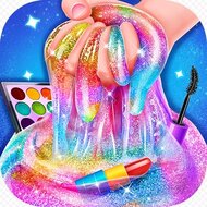Игра Слайм из косметики