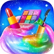 Игра Слайм с косметикой