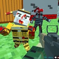 Игра Солдаты Майнкрафта против зомби