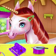 Игра Спа для коняшки