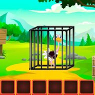 Игра Спасение страуса