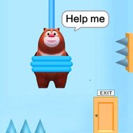 Игра Спаси медведя