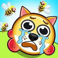 Игра Спаси от пчел собаку