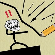 Игра Спаси Троллфейса