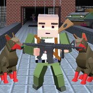 Игра Спецназ Майнкрафта: зомби-апокалипсис