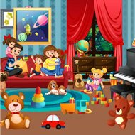 Игра Спрятанные игрушки