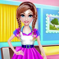 Игра Старшеклассницы убираются