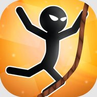 Игра Стикмен на веревке 3