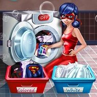 Игра Стирка с Леди Баг