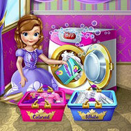 Игра Стирка с принцессой Софией