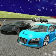 Игра Сумасшедшие гонки на суперкарах