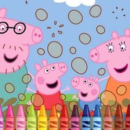 Игра Свинка Пеппа раскраски 3