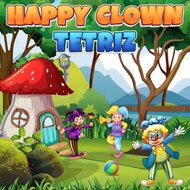 Игра Тетрис веселых клоунов